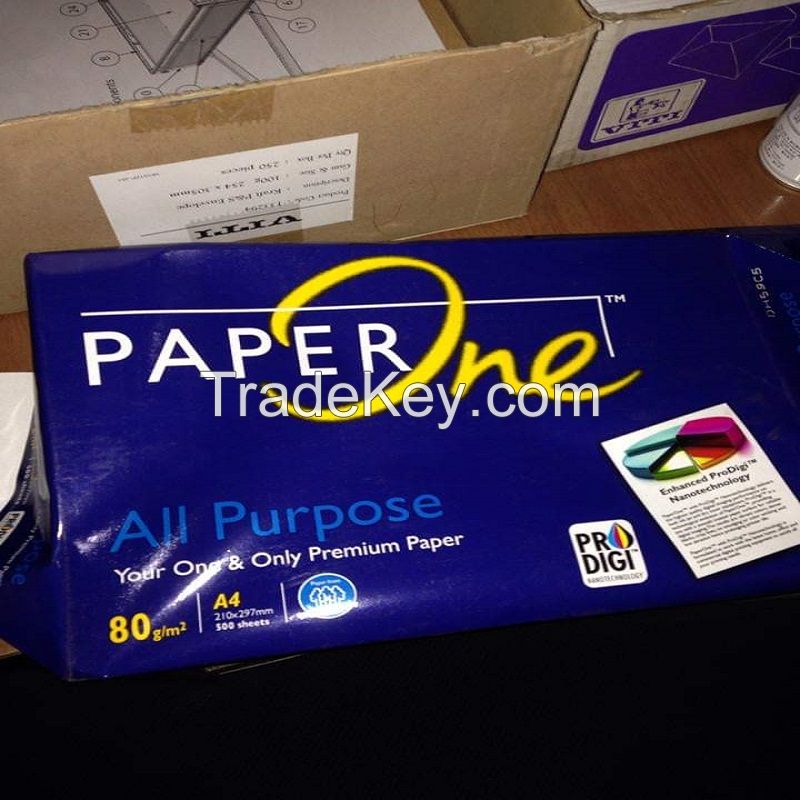 Original PaperOne A4 Paper One letter size / A4 Copy Paper 80gsm 75gsm 70gsm 