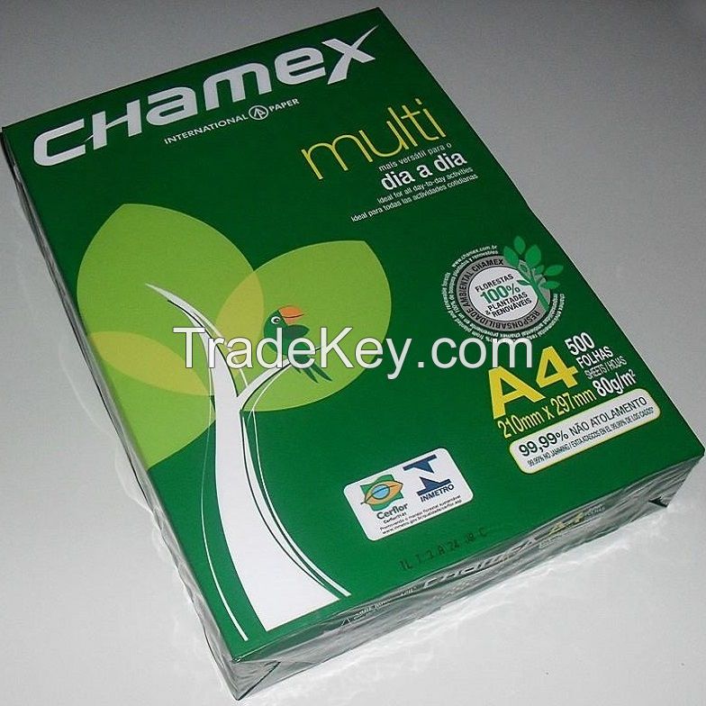 CHAMEX COPY A4 PAPER Office use A4 Paper 80gsm,75gsm,70gsm
