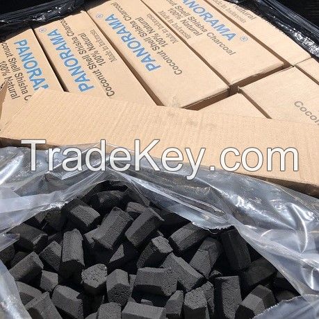 COCONUT SHELL CHARCOAL, SILVERY CHARCOAL