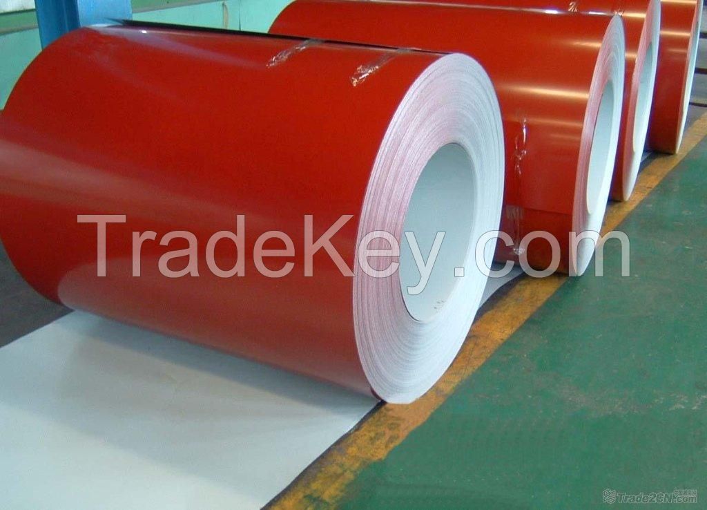 RAL 5012, 9010,prepainted coil/sheet, color coated, galvanized, zinc coated plated