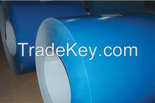 prepainted coil/sheet, color coated, galvanized, cgch,spcc,Blue