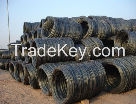 SWRH 42B;57A;82b  6.5mm/8mm wire rod, SAE1008 AISI1010 1012 1018 high carbon