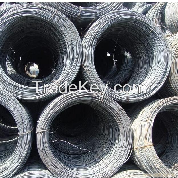 prime hot rolled, 5mm;6.5mm;10mm;12mm;14mm;16mm;20mm;22mm; wire rod, SAE1008 AISI1010 1012 1018