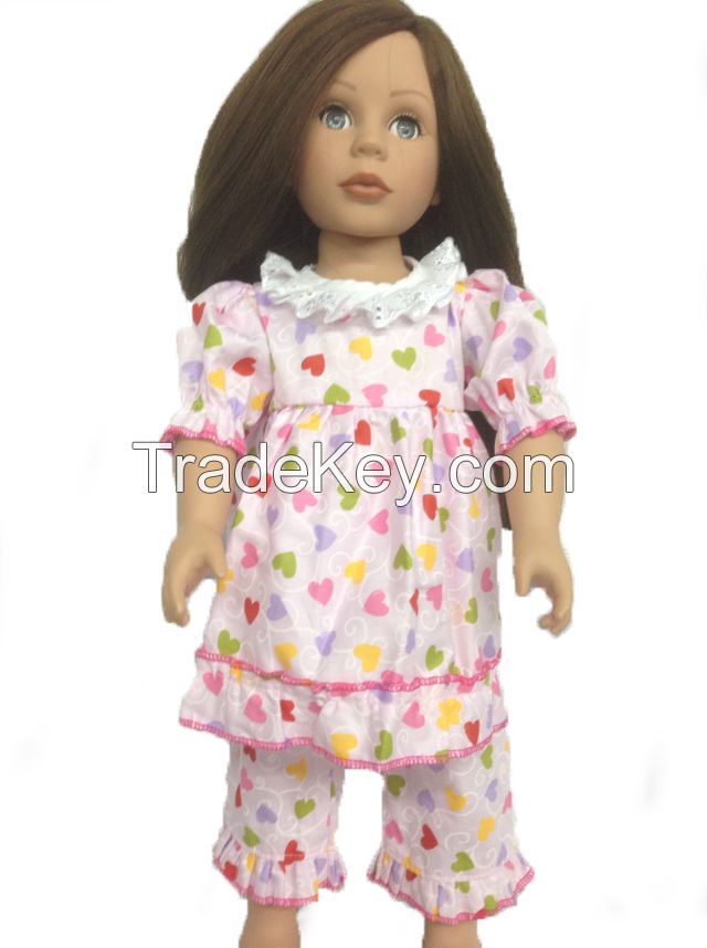 Pajamas fits 18 inch dolls