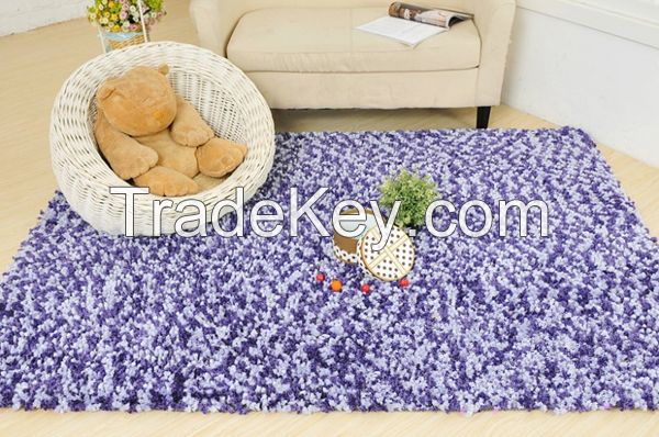 High Quality Hand Made Tufted 100% Polyester Roving Carpet for Home Furnishing