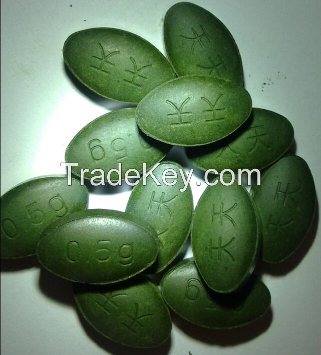 Spirulina tablets