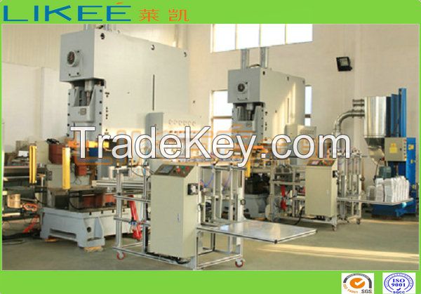 Highly Efficient Pneumatic Driven Type Automatic Aluminum Foil Container Making Machine