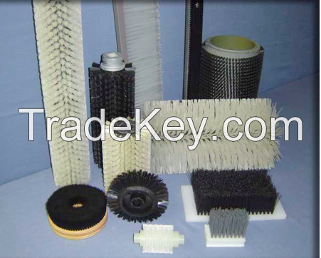 Industrial Brush-- Tufted Brushes, Disc Brushes, Block Brushes and Auger Brushes,