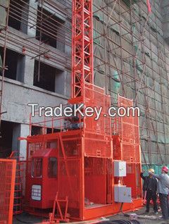 frequency conversion construction lift with competitive price