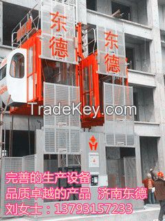 ISO approved frequency conversion SCB construction hoist 