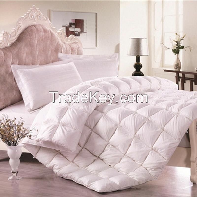 King size White duck Down Duvet insert for home