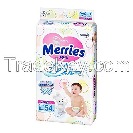 Merries baby diapers / nappies