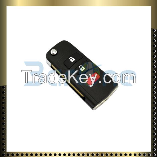 3 button car key shell for Nissan