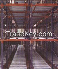 Gravity Roller Pallet Storage