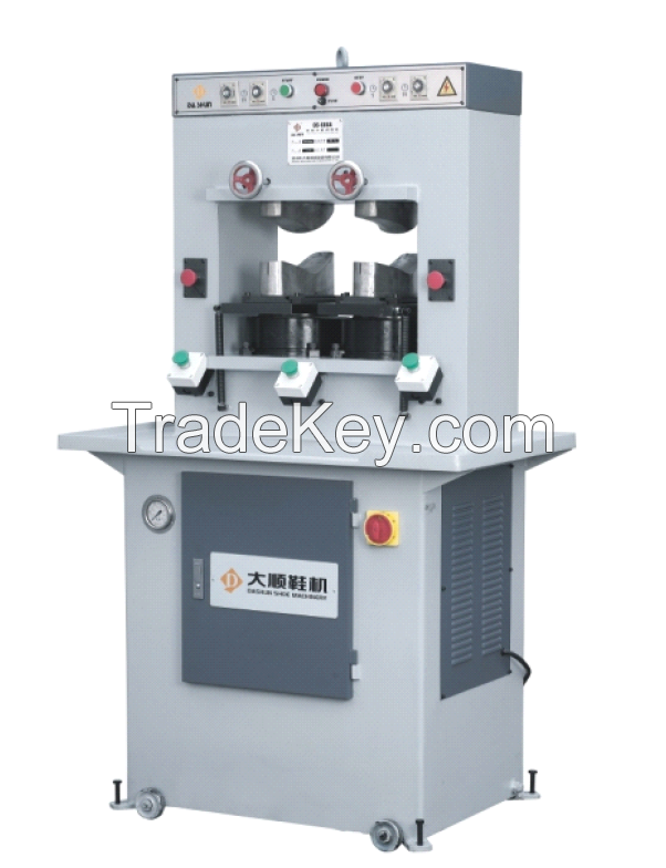 Dashun Brand Ds 606a Time Control Hydraulic Double-station Internal Insole Moulding Machine