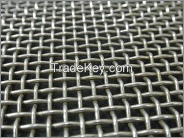 Crimped square wire mesh