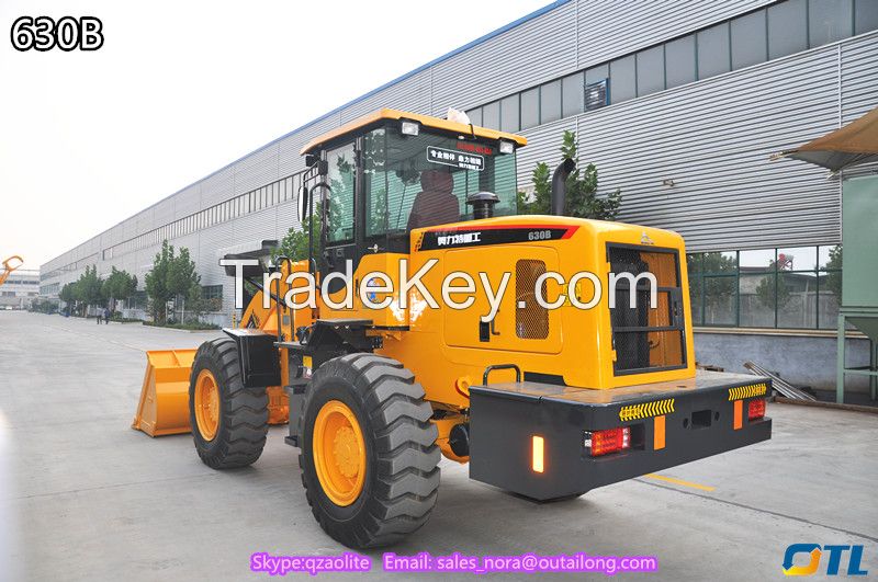 wheel loader for sale 630B with 3000kg rated load with CE mark