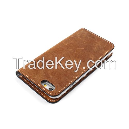 MONCABAS GENUINE LEATHER VINTAGE DIARY CASE