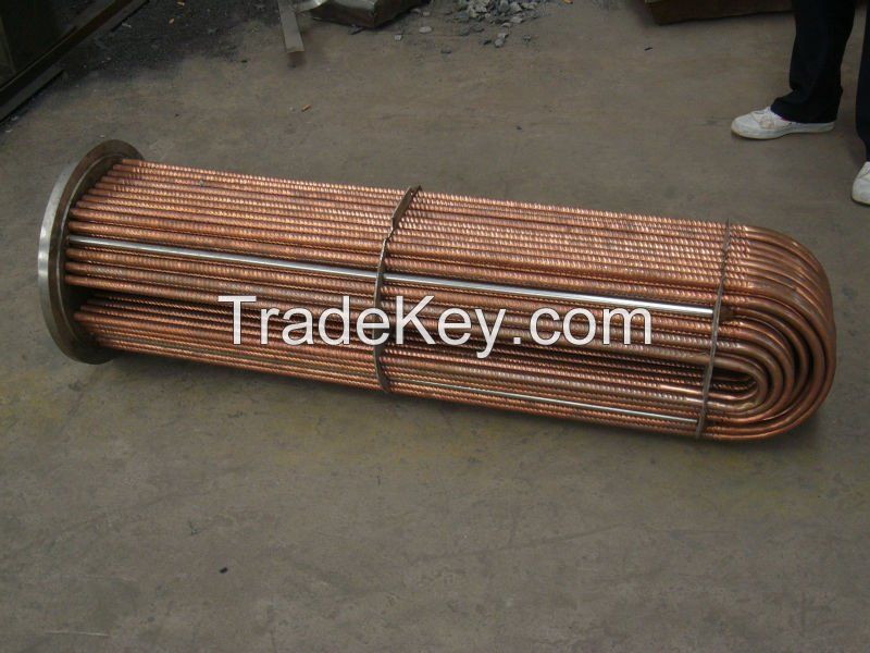 Thread pipe heat exchanger