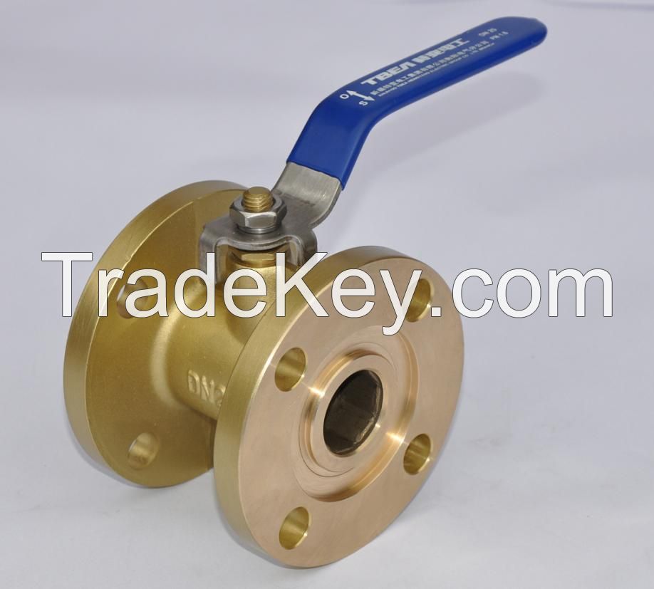 transformer QF series copper flange ball valve