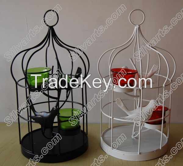 birdcage candle holder