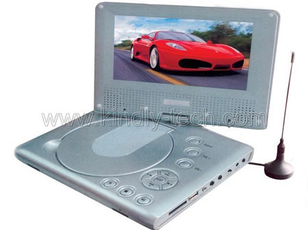Portable DVD Player(With TV, USB, Card Reader)