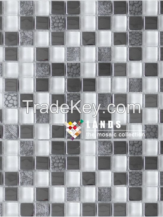 Stainless Steel Metal Mosaic Tiles LSMT001