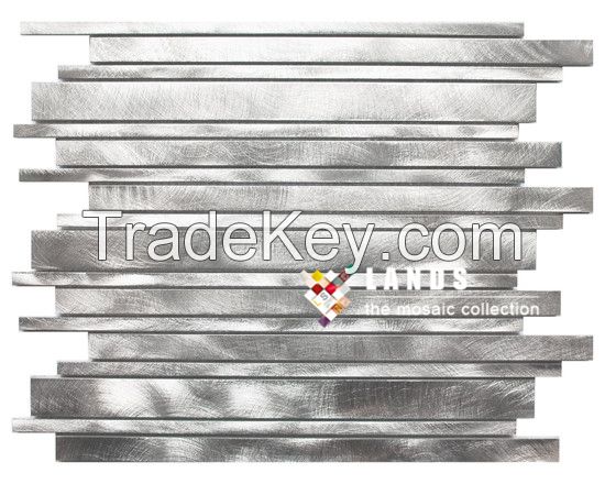 Stainless Steel Metal Mosaic Tiles LSMT038