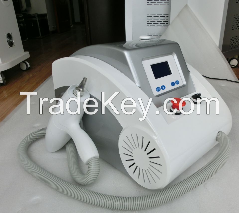 Q-switch ndy laser for tattoo removal machine