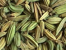 cummin seeds, fennel seeds