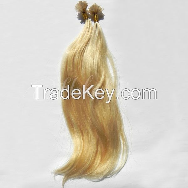 Factory Wholesale Fine Hair U Tip hair Extensions