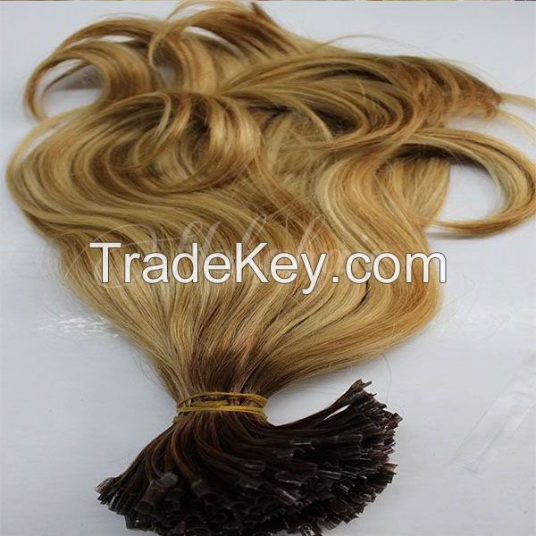 Factory Wholesale Fine Hair U Tip hair Extensions