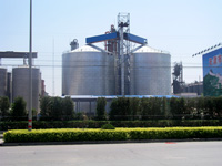 grain storage steel silos