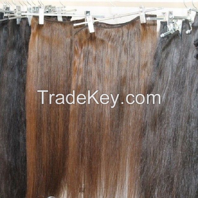 Dlinnie Tressi dlya Narashivaniya Natural Wefts Hair