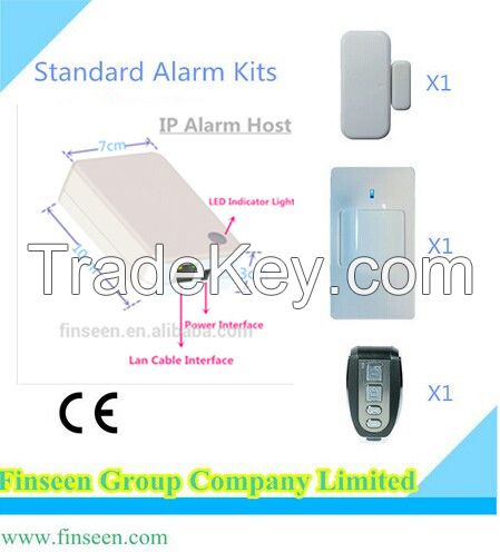 Home Security Wired Intelligent No Need GSM Alarm System (FC-300)