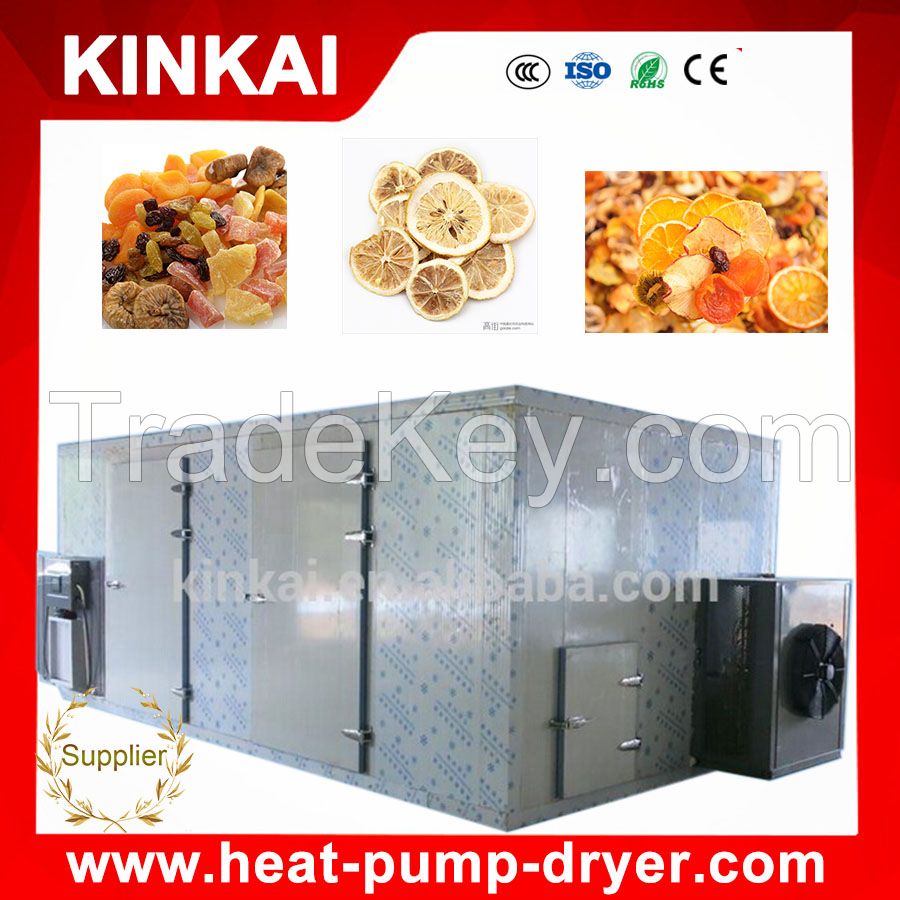 KINKAI heat pump hot air system drying machine for fuits and vegetables