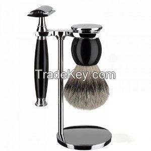 Badger hair shaving brush