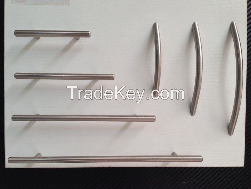Excellent polished stainless steel kitchen cabinet handle