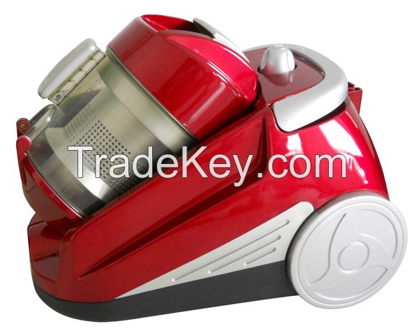 Bagless Multiple Cyclone Vacuum Cleaner with 2.0L / Long Life Time Motor / Automatic Cord Rewinder 