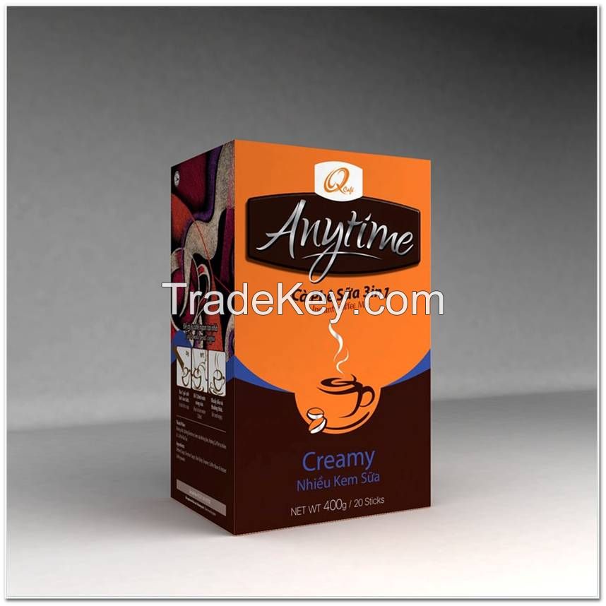 ANYTIME Creamy 3 in 1 Instant Coffee