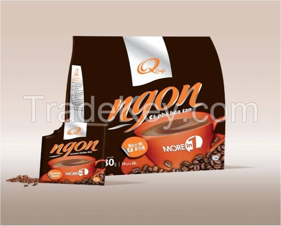 Q cafe Ngon 3 in 1 Instant Coffee