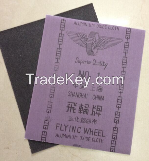 Flying wheel brand abrasive cloth sheet manufacture