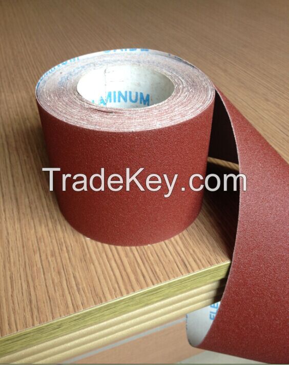 aluminium oxide jb-5 abrasive cloth roll for hand use polishing 