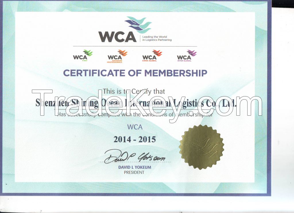 aviation agency, Shipping nvocc: Shiningocean Group