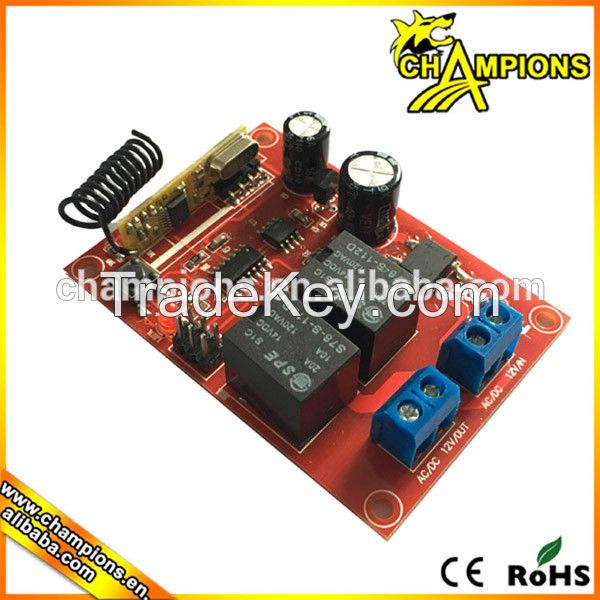 High quality DC 12V wireless motor control switches beautiful relay board