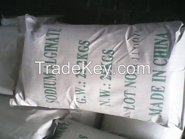 Textile agent high quality sodium alginate industry grade