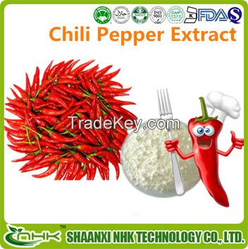 100% natural chili pepper extract powder, capsaicin