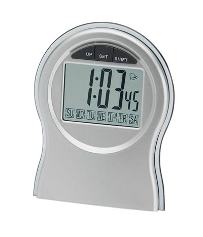 Multi-function LCD Clock