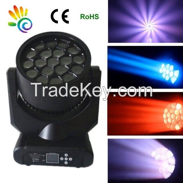 19PCS*15W RGBW(4-in-1)Led Bee Eyes Moving Head Light