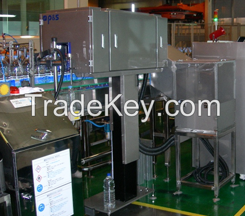 Cap sealing and Filled level Inspection machine for Filled bottle